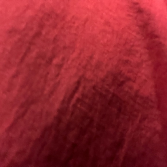 Burgundy Long sleeve flowy dress - Picture 3 of 4